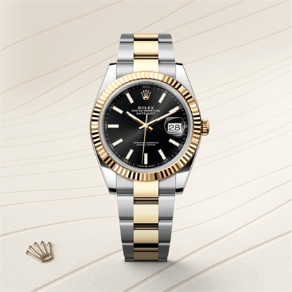 Datejust 41, Oyster, 41 mm, Oystersteel and yellow gold watch