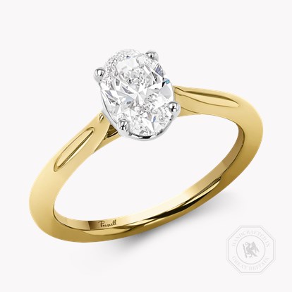 Oval Cut Diamond Ring