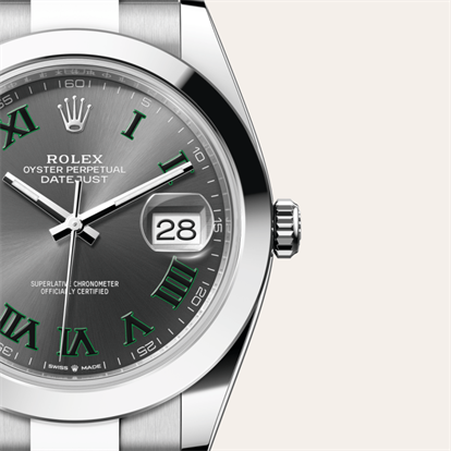 Datejust 41, Oyster, 41 mm, Oystersteel watch