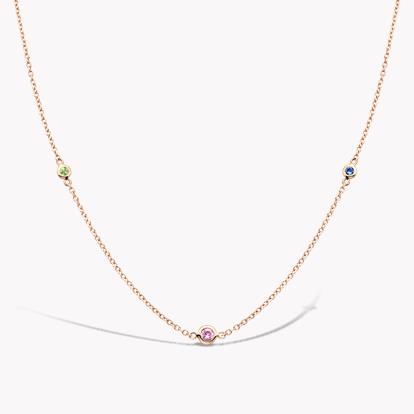 Sundance Multi-Coloured Sapphire Necklace