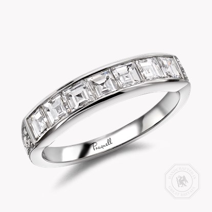 Antrobus 1.22ct Diamond Half Eternity Ring in Platinum
