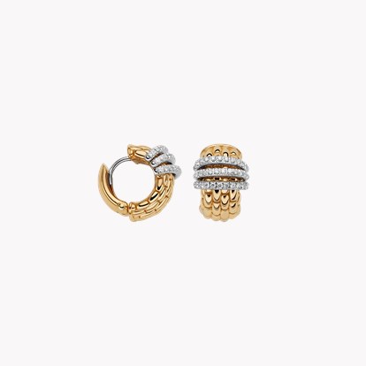 Fope Panorama 0.46ct Diamond Hoop Earrings