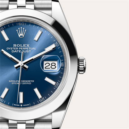 Datejust 41, Oyster, 41 mm, Oystersteel watch