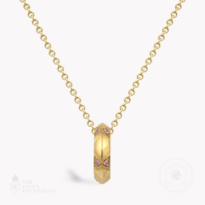 Origins Small Pink Diamond Pendant