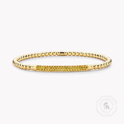 Bohemia 0.56ct Yellow Sapphire Expandable Bangle