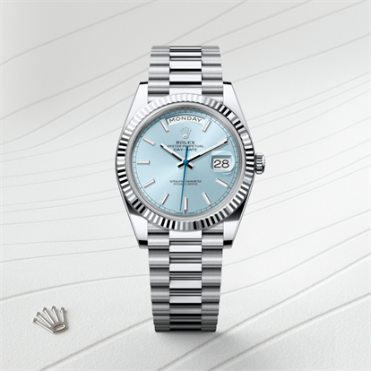 Day-Date 40, Oyster, 40 mm, platinum watch