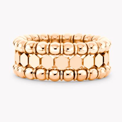 Bohemia Expandable Three Row Ring