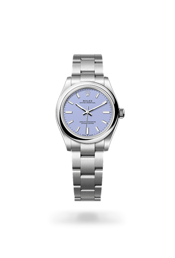 Oyster Perpetual 31 * Oyster, 31 mm, Oystersteel with a Yellow Domed bezel and Oyster, flat three-piece links bracelet