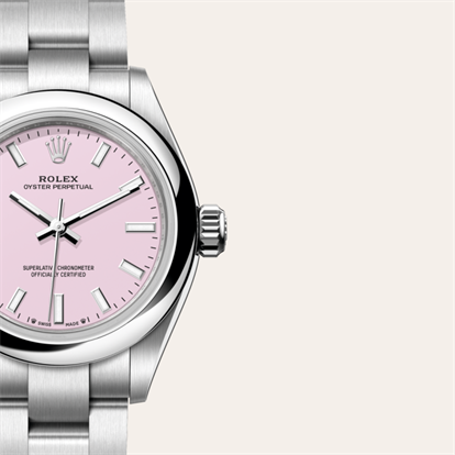 Oyster Perpetual 28, Oyster, 28 mm, Oystersteel watch