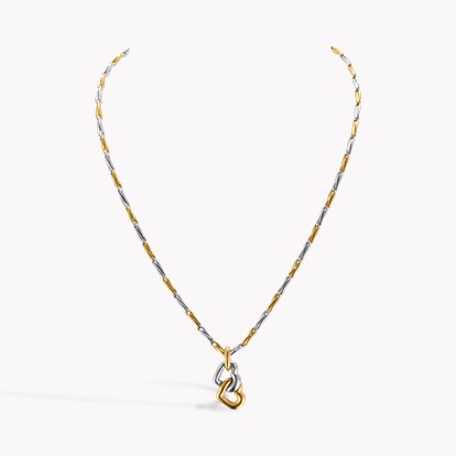 1990s Cartier Double Entwined Heart Pendent