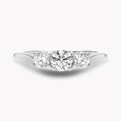 Diamond Three Stone Ring