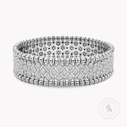 Bohemia Diamond Wide Bangle
