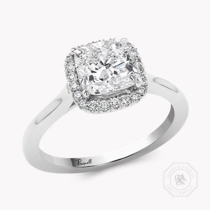 Celestial 1.80ct Cushion Cut Diamond Cluster Ring