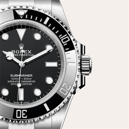 Submariner, Oyster, 41 mm, Oystersteel watch