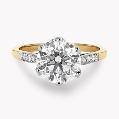 Brilliant Cut 3.01ct Diamond Solitaire Ring