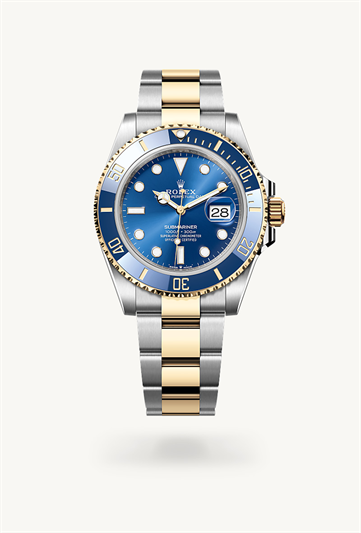 Rolex Submariner Date Oyster, 41 mm, Oystersteel and yellow gold