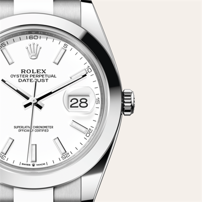 Datejust 41, Oyster, 41 mm, Oystersteel watch