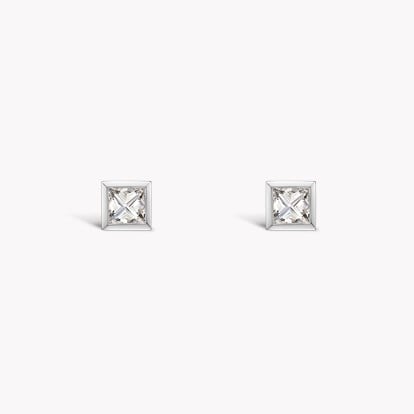 RockChic Diamond Studs 0.34ct in 18ct White Gold