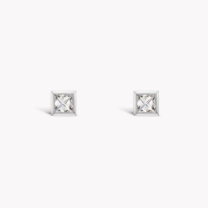 RockChic Diamond Studs 0.34ct in 18ct White Gold