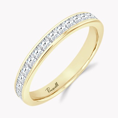 French Cut Diamond Eternity Ring