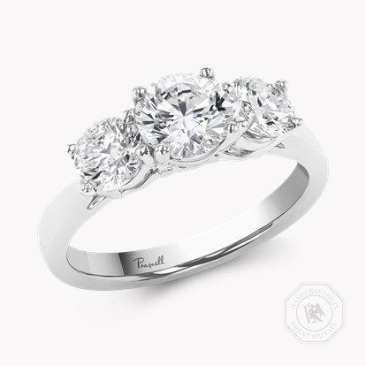 2.00CT Diamond Three-Stone Ring