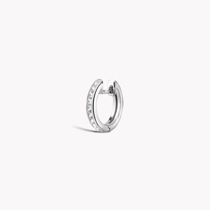 RockChic Diamond Hoop Earring