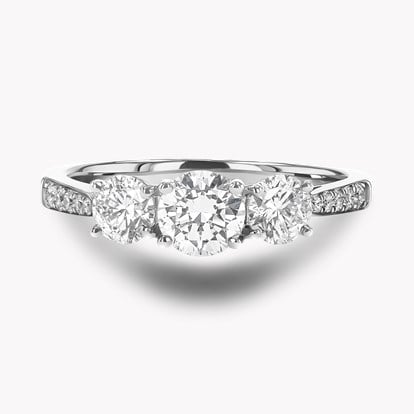 Diamond Three Stone Ring