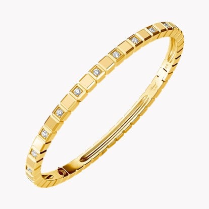 Chopard Ice Cub Half Set Medium Diamond Bangle