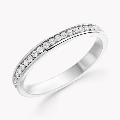 Brilliant Cut Diamond Eternity Ring 0.50ct in Platinum