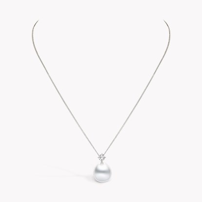 South Sea Pearl and Diamond Pendant