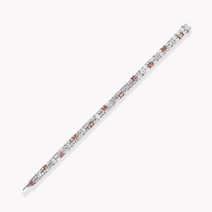 Masterpiece Mosaic 15.76ct Diamond and Pink Diamond Bracelet