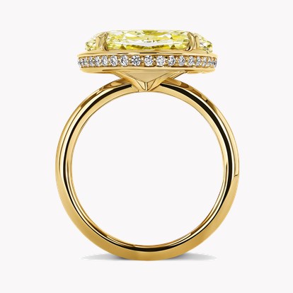 Masterpiece Skimming Stone 10.01ct South African Diamond Ring