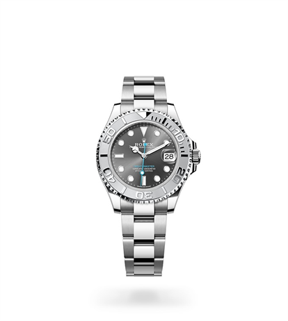 Rolex Yacht-Master 37 Oyster, 37 mm, Oystersteel and platinum