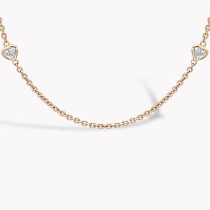 Sundance Heart Diamond Long 80cm Necklace