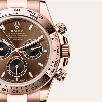 Cosmograph Daytona, Oyster, 40 mm, Everose gold watch
