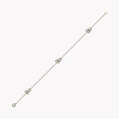 Bubbles Diamond Chain Bracelet 1.24ct in 18ct Rose Gold