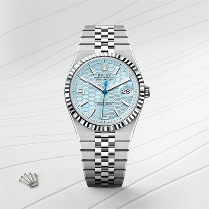Land-Dweller 40, Oyster, 40 mm, platinum watch