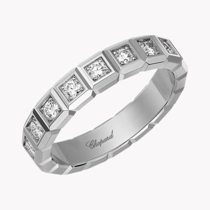 Chopard Ice Cube Diamond Ring 0.38ct in White Gold