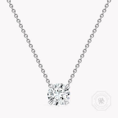 Windsor 1.50ct Diamond Pendant in 18ct White Gold