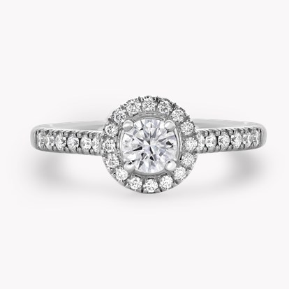 Celestial 0.33ct Brilliant Cut Diamond Cluster Ring