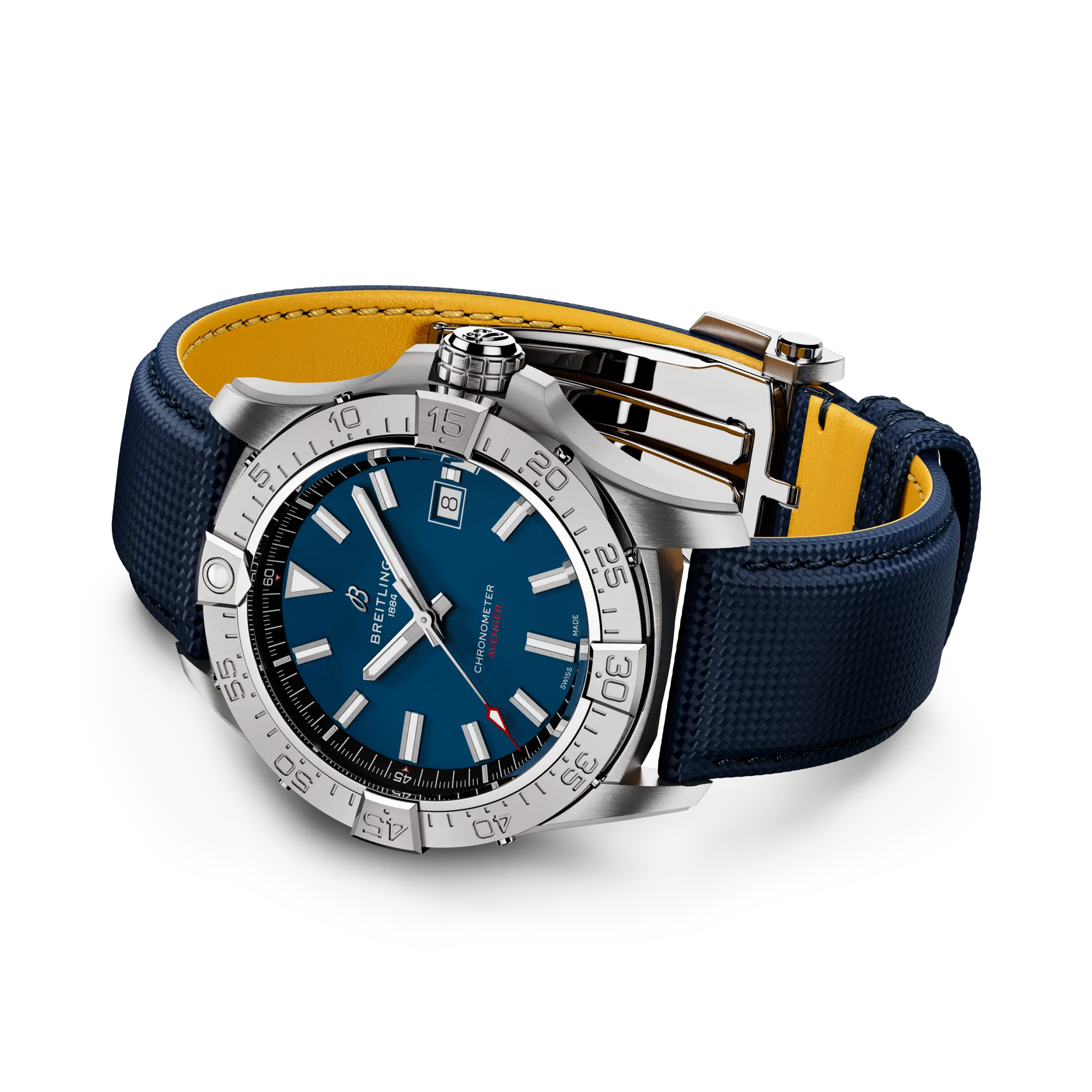 Breitling Avenger 42mm, Blue Dial, Baton Numerals_3