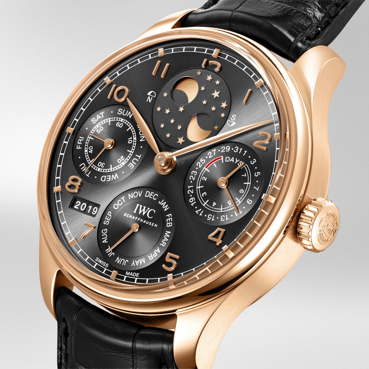 IWC Portugieser Perpetual Calendar 44.2mm, Grey Dial, Arabic Numerals_2