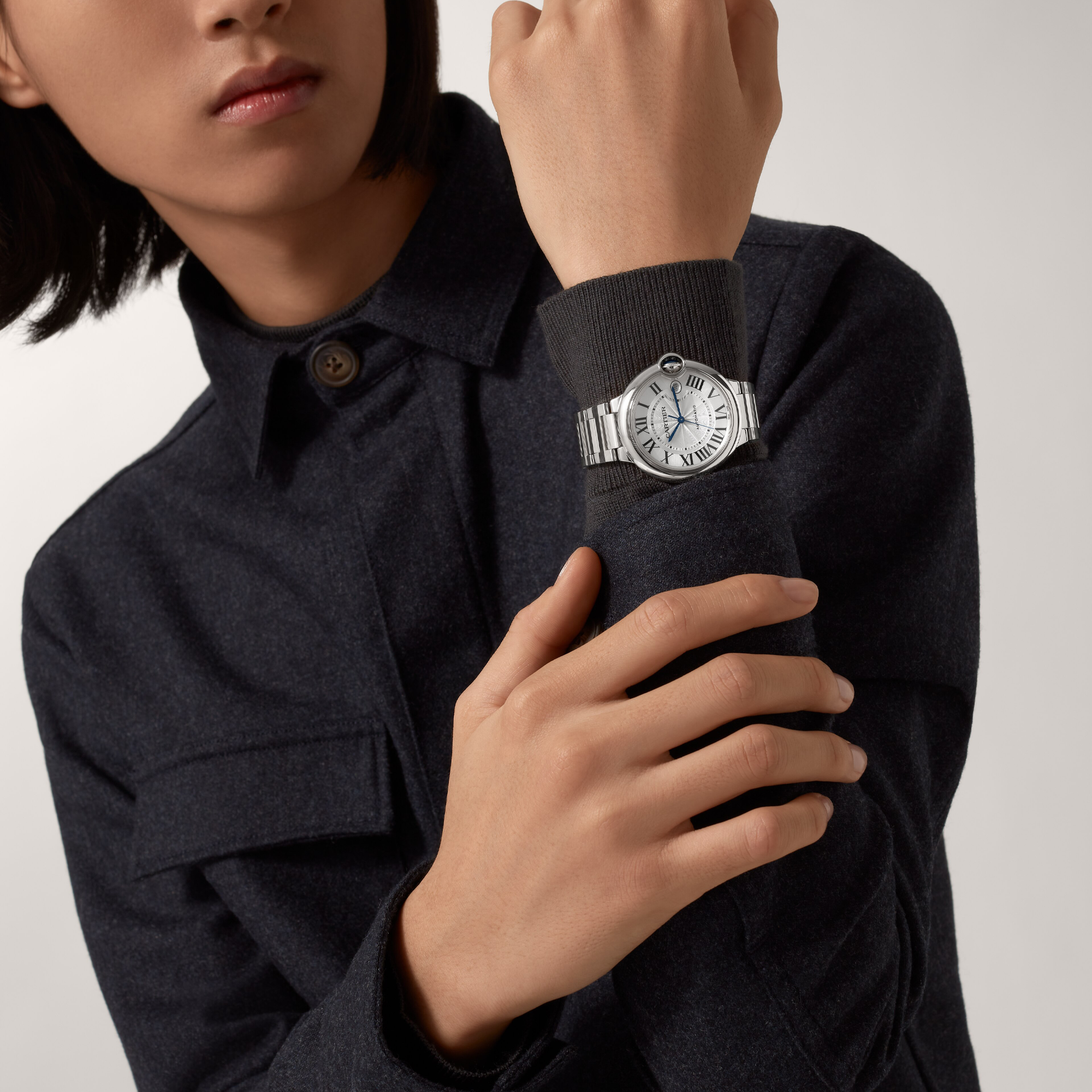 Cartier Ballon Bleu de Cartier 40mm, Silver Dial, Roman Numerals_10