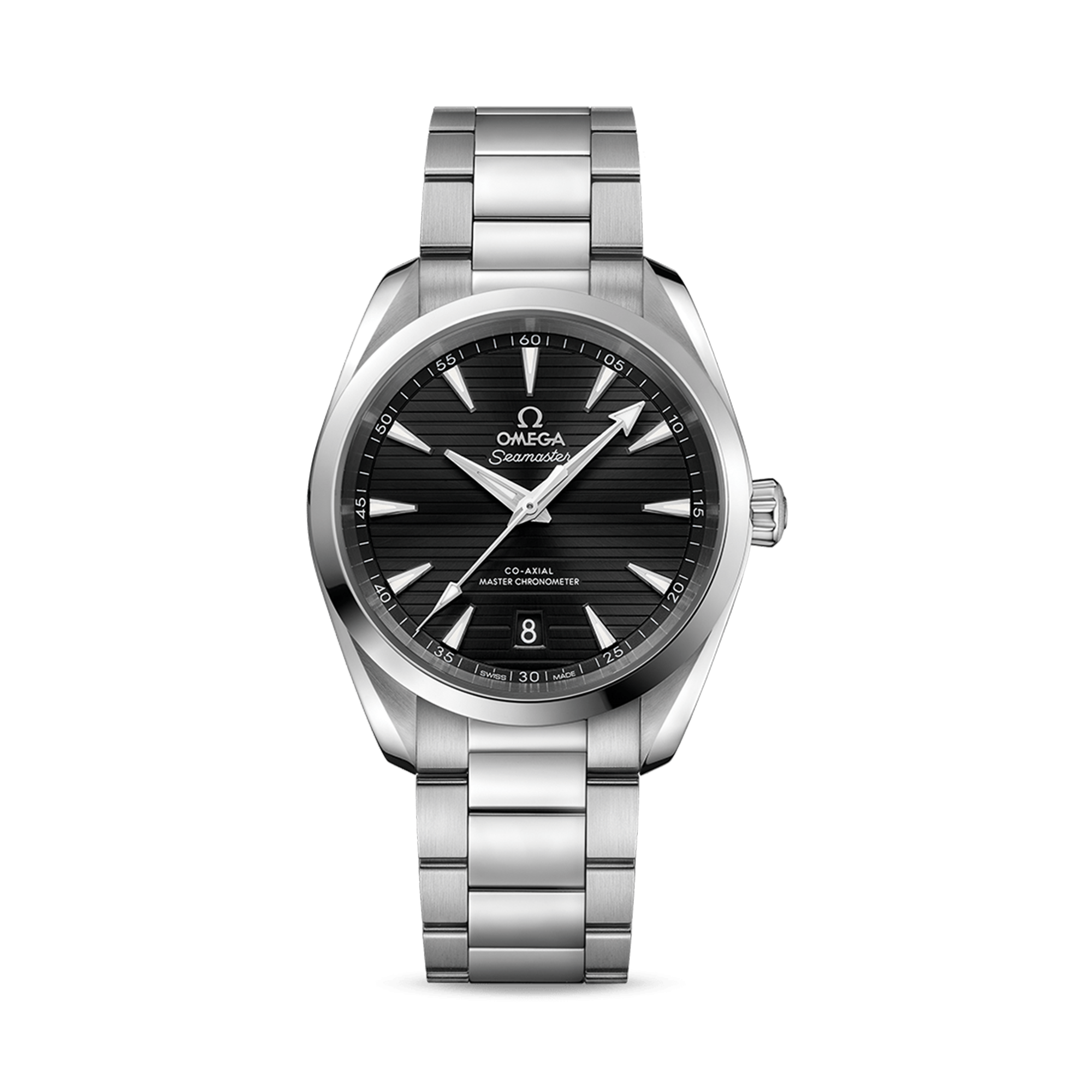 OMEGA Seamaster Aqua Terra 150m 38mm, Black Dial, Baton Numerals_1