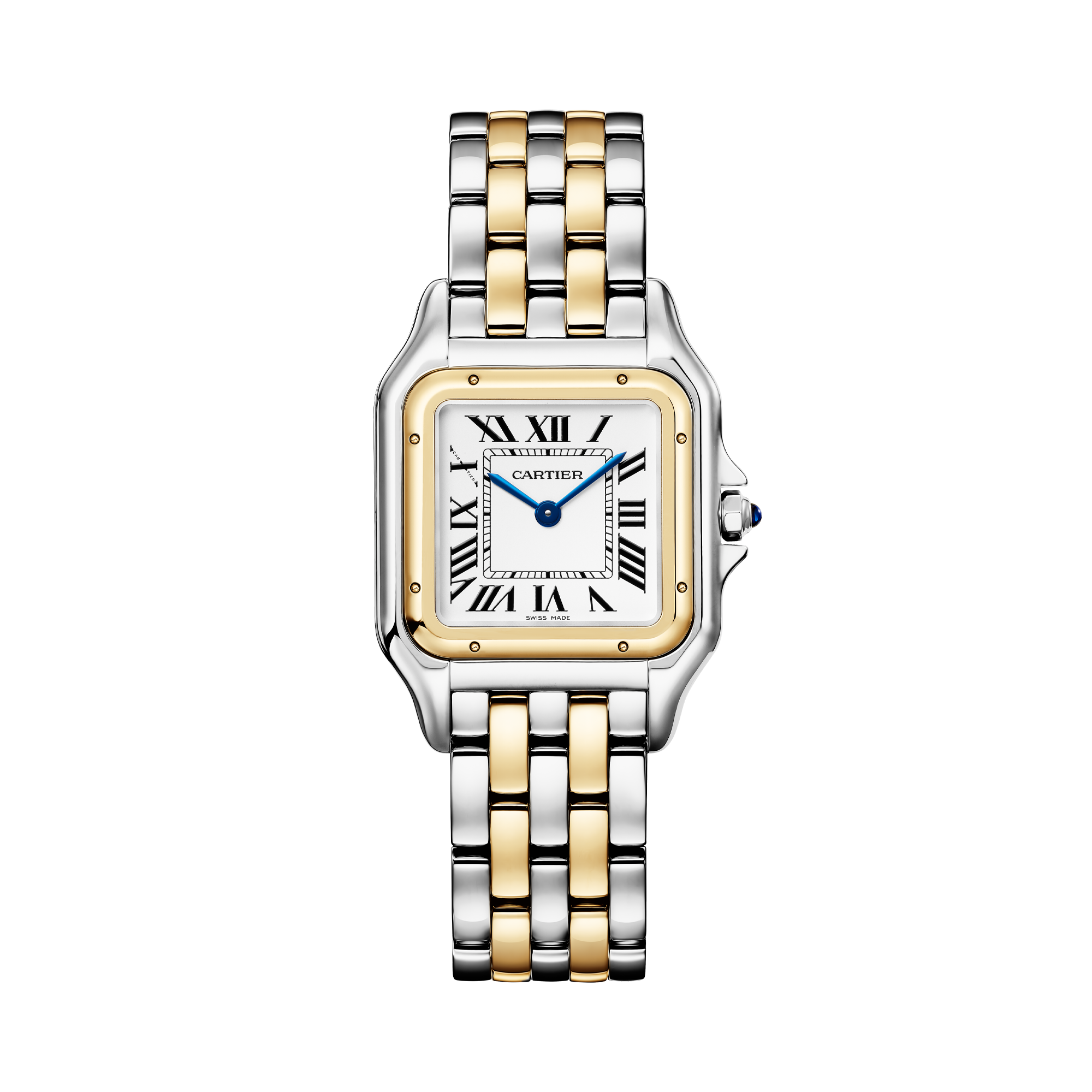 Cartier Panthère de Cartier Medium, Silver Dial, Roman Numerals_1