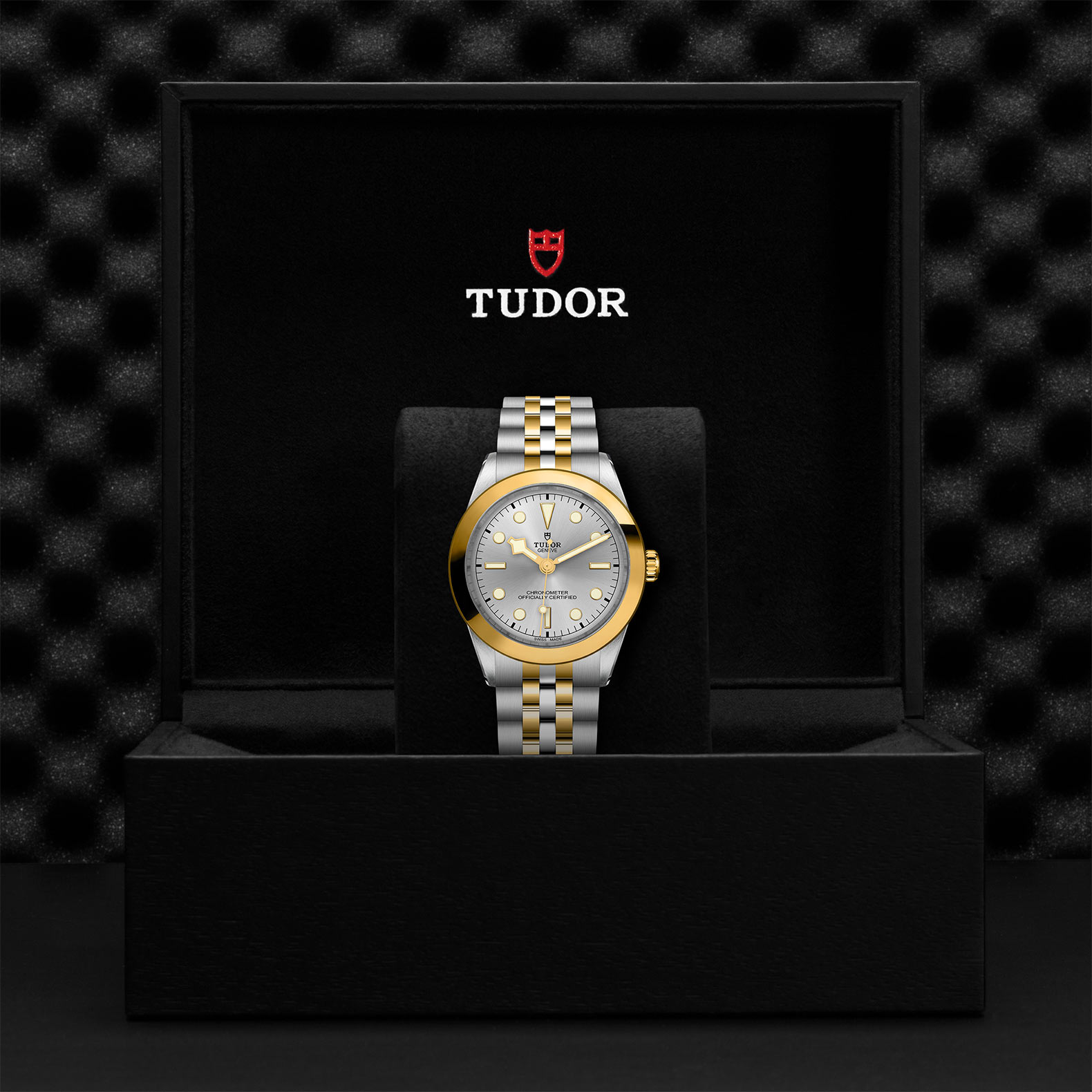 Tudor Black Bay One 39 S&G 39mm, Silver Dial, Baton Numerals_3