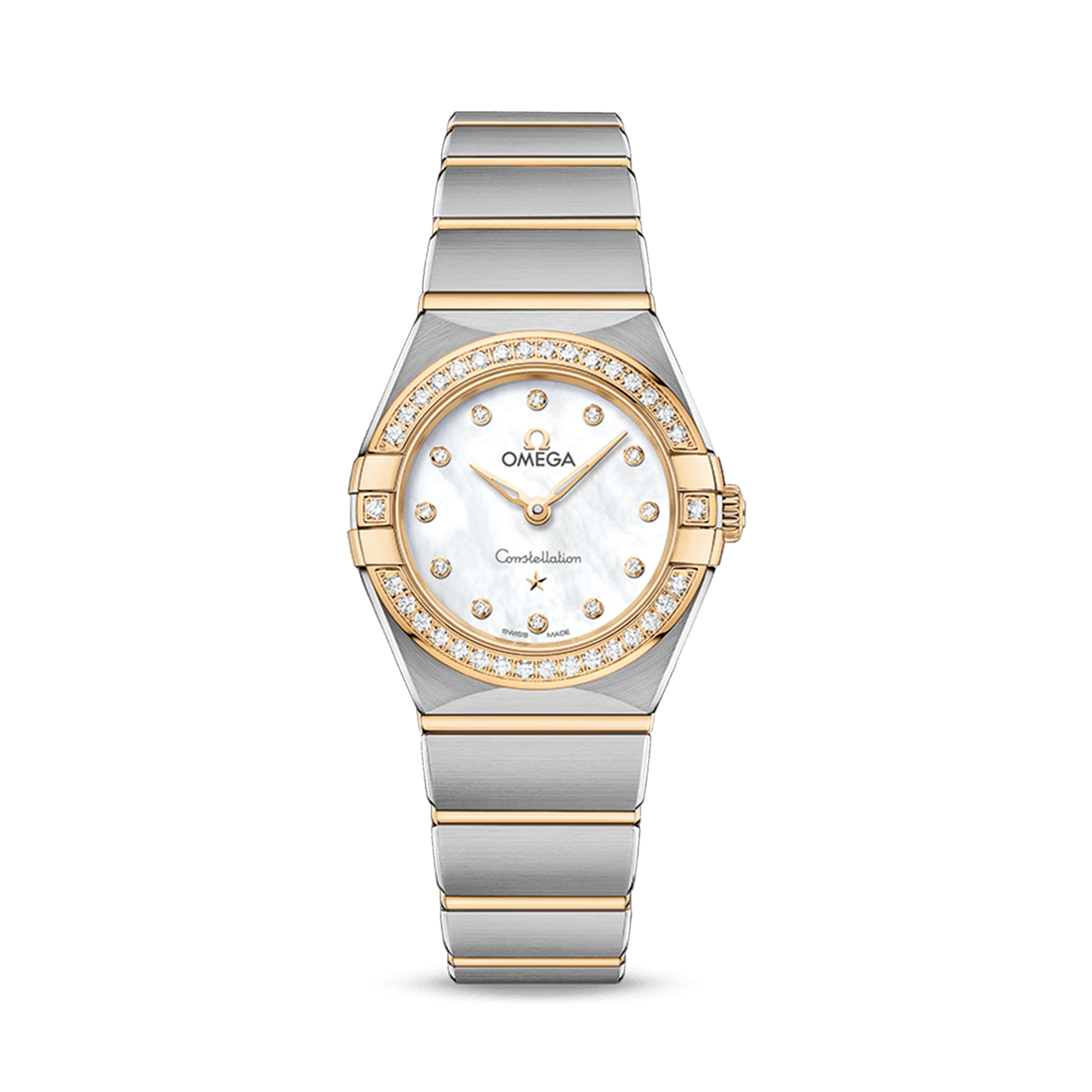 OMEGA Constellation 25mm, Silver Dial, Diamond Numerals_1
