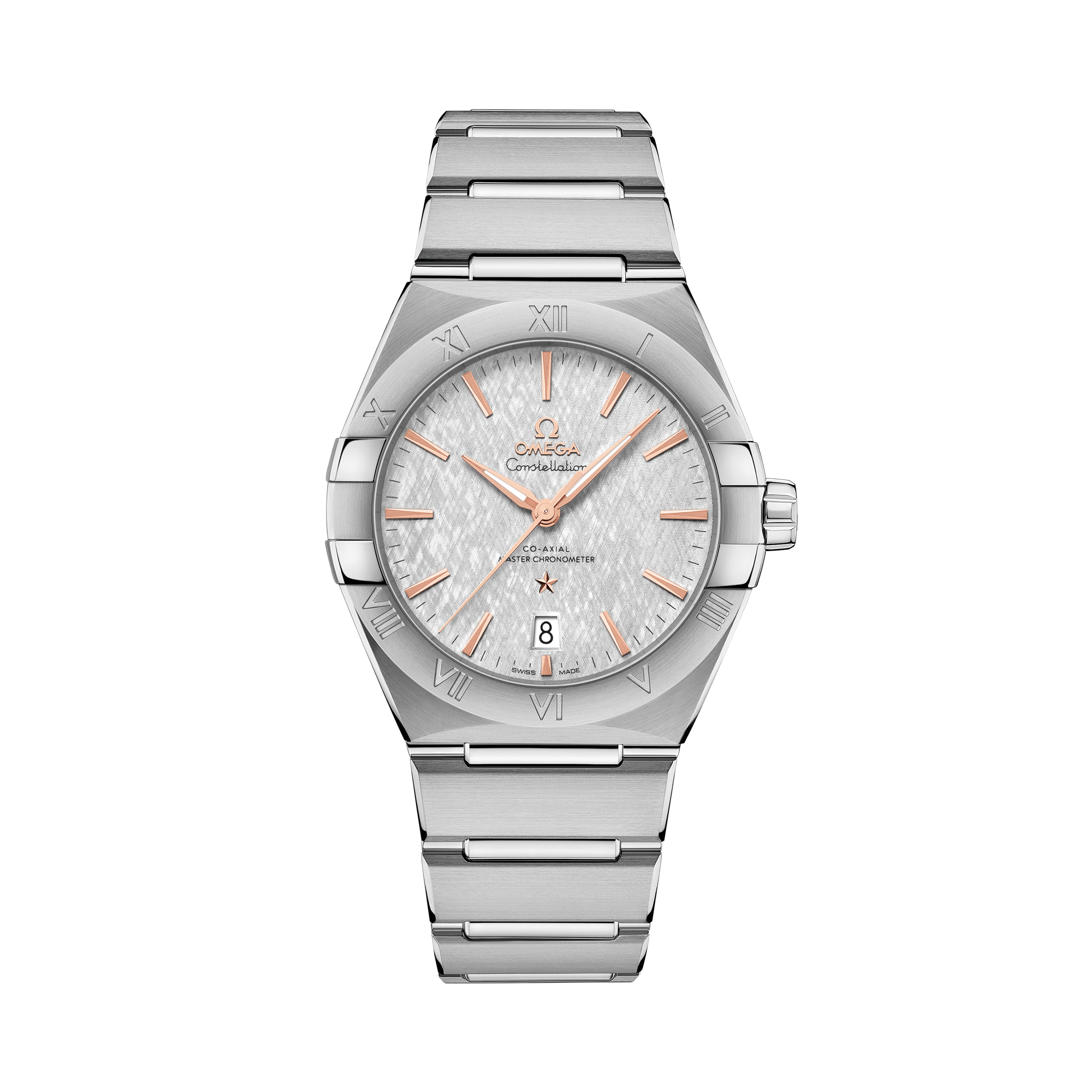 OMEGA Constellation 39mm, Grey Dial, Baton Numerals_1