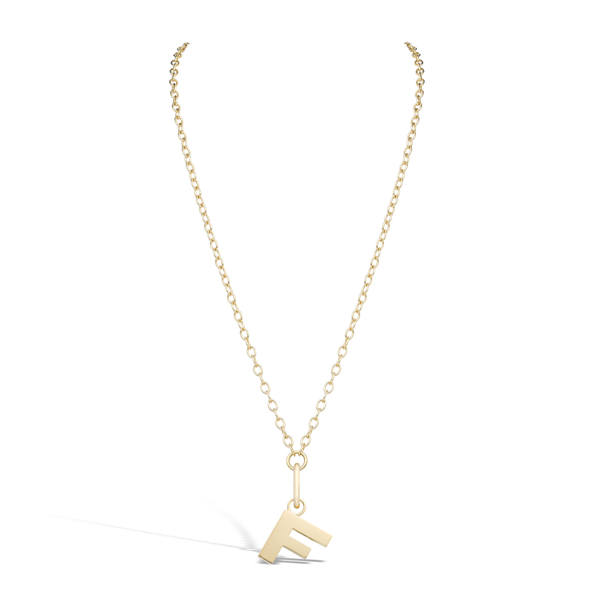 Letter F Pendant Charm _2