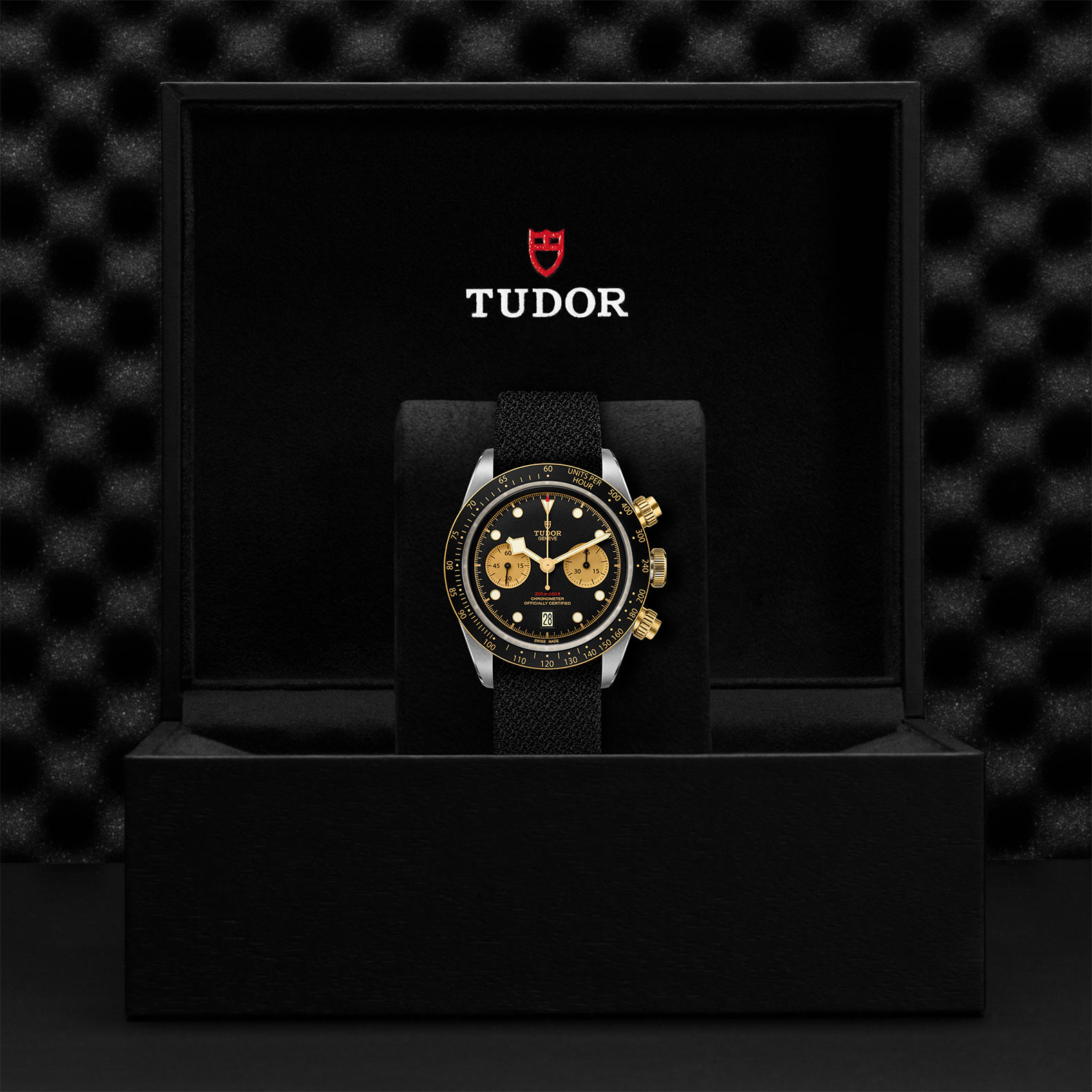 Tudor Black Bay Chrono S&G 41mm. Black Dial. Baton Numerals_3